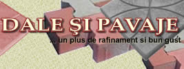 dale-pavaje.ro - site realizat de Petra Design